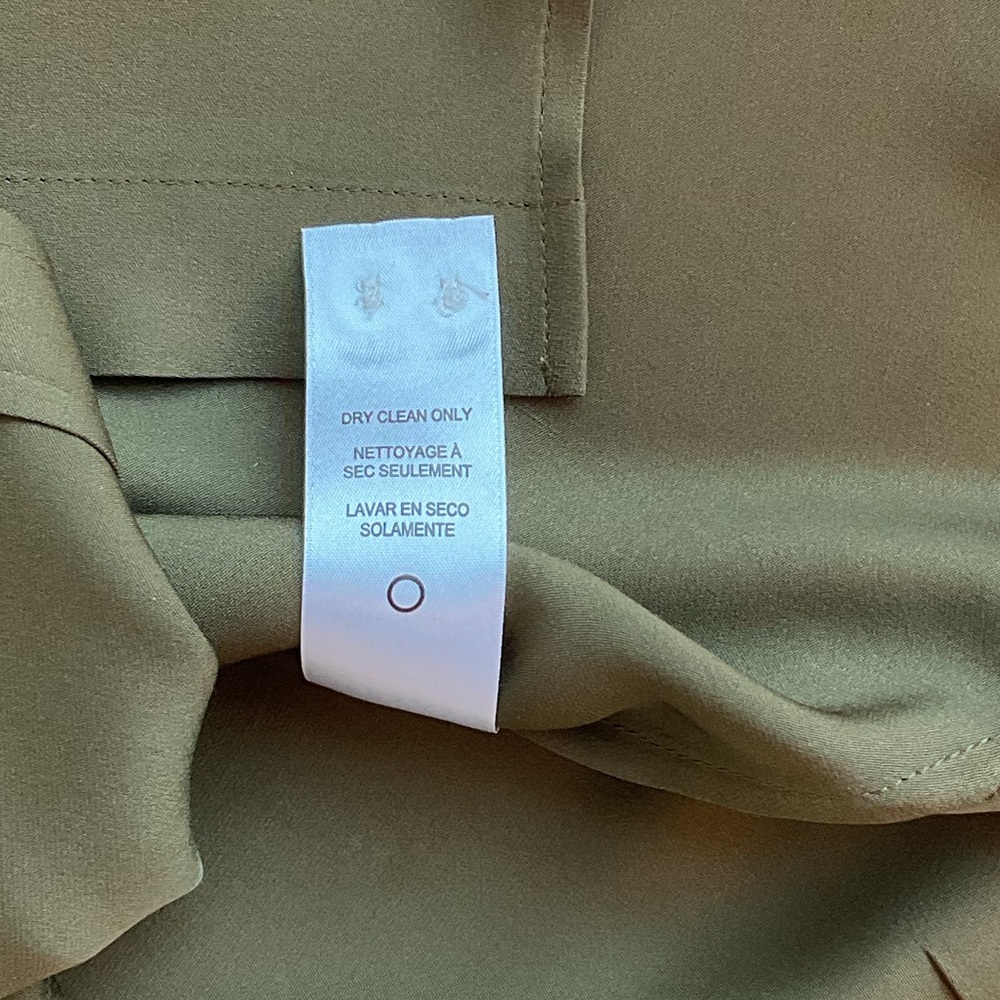 FRAME Denim women’s Epaulet Silk Shirt - Picture 7 of 7